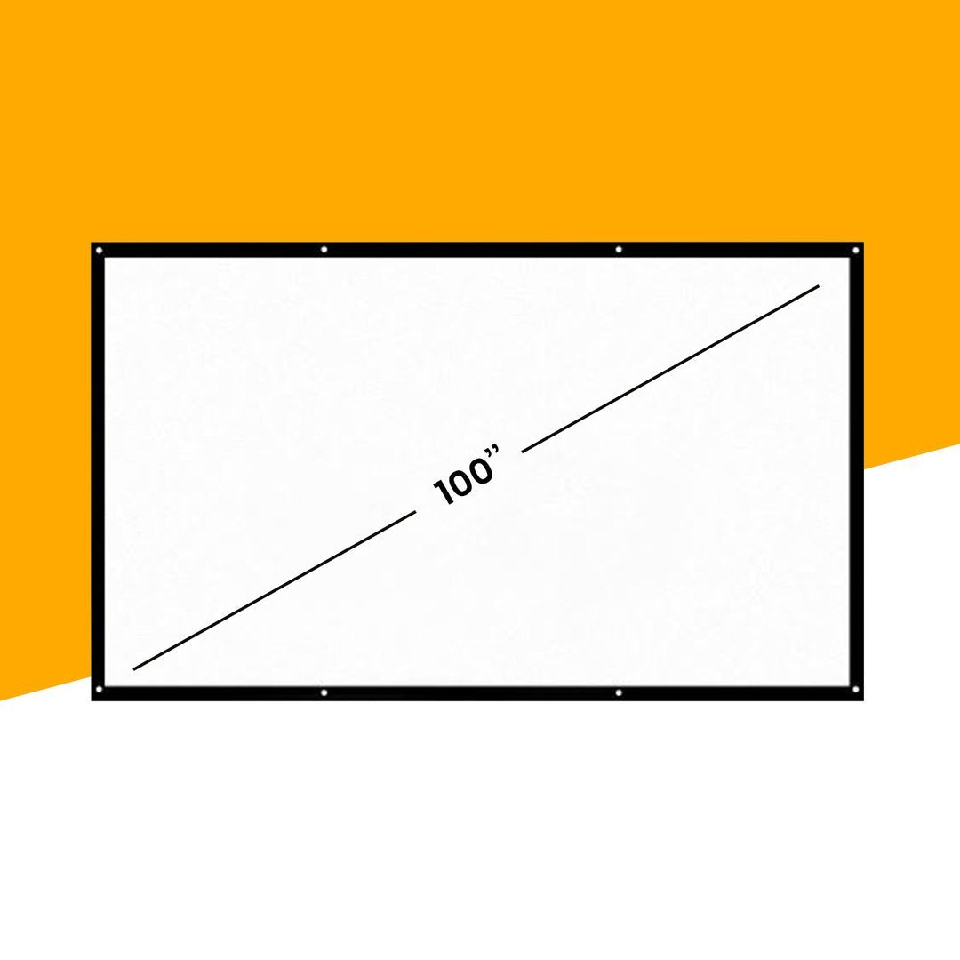 100" Projection Film for Homio™ HD Projector (2.5 Meters Diagonally)