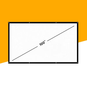 100" Projection Film for Homio™ HD Projector (2.5 Meters Diagonally)